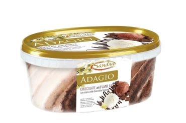 Sandra Adagio Chocolate And Vanilla, 600 G